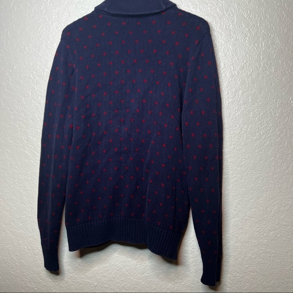 Men’s Merona Button Down Navy Cardigan Sweater - Picture 5 of 10